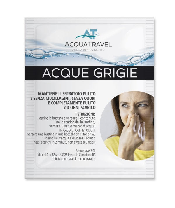 Bustine monodose per trattamento odori acque grigie 10 BUSTINE