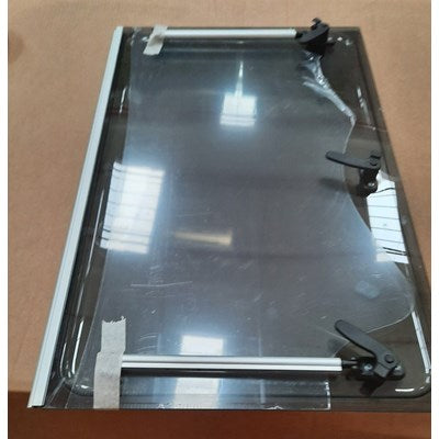 VETRO DOMETIC SEITZ S4/S5 700X500 MM - PROFILO ARGENTO - MEDIUM GREY 013