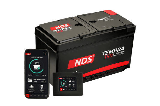 NDS TEMPRA BATTERIA LIFEPO4 12V-150AH