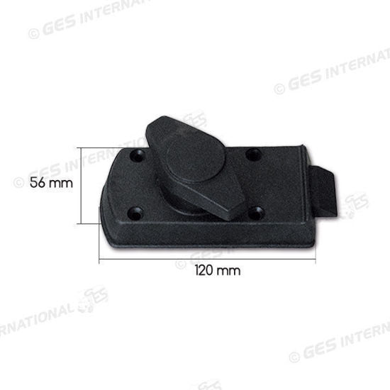 Eosnow Serratura A Compressione Per Porta Cabina Camper, Rotante, 30 Mm Eosnow Serratura A Compressione Per Porta Cabina Camper, Rotante, 30 Mm